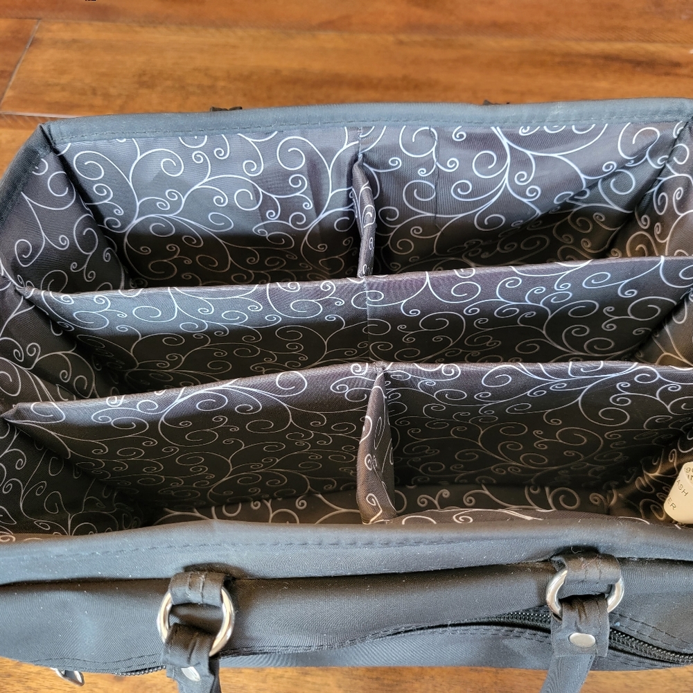 Craft Organizer or Diaper Caddy Carrying Tote - Picture 3 of 7